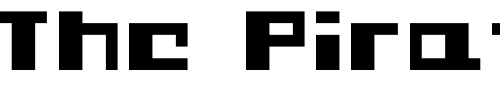 Font : D3-CuteBitMapism-TypeB Custom Text : The Pirate Way Test your own text here Click to download or to view this font on a tshirt that can be custom printed in Bali