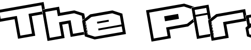 Font : D3-Egoistism-outline-leaning Custom Text : The Pirate Way Test your own text here Click to download or to view this font on a tshirt that can be custom printed in Bali