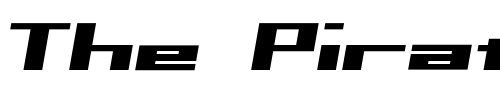 Font : D3-Factorism-Italic Custom Text : The Pirate Way Test your own text here Click to download or to view this font on a tshirt that can be custom printed in Bali