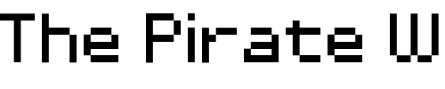 Font : D3-LiteBitMapism Custom Text : The Pirate Way Test your own text here Click to download or to view this font on a tshirt that can be custom printed in Bali