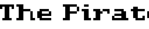 Font : D3-LiteBitMapism-Bold-Selif Custom Text : The Pirate Way Test your own text here Click to download or to view this font on a tshirt that can be custom printed in Bali