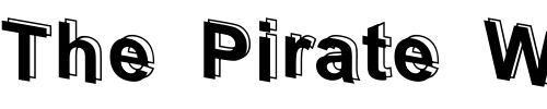 Font : D3-Parallelism Custom Text : The Pirate Way Test your own text here Click to download or to view this font on a tshirt that can be custom printed in Bali