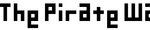 Font : D3-Petitbitmapism Custom Text : The Pirate Way Test your own text here Click to download or to view this font on a tshirt that can be custom printed in Bali