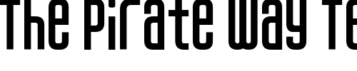 Font : D3-Smartism-TypeB Custom Text : The Pirate Way Test your own text here Click to download or to view this font on a tshirt that can be custom printed in Bali