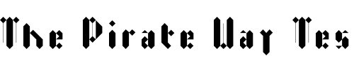 Font : DAplakijtt Custom Text : The Pirate Way Test your own text here Click to download or to view this font on a tshirt that can be custom printed in Bali