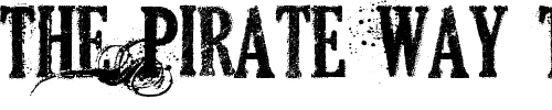 Font : DEAD-SECRETARY Custom Text : The Pirate Way Test your own text here Click to download or to view this font on a tshirt that can be custom printed in Bali