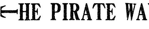Font : DEATH-FONT-ver1 Custom Text : The Pirate Way Test your own text here Click to download or to view this font on a tshirt that can be custom printed in Bali