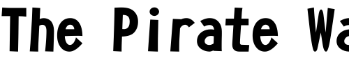 Font : DFPOP1W9U-B5 Custom Text : The Pirate Way Test your own text here Click to download or to view this font on a tshirt that can be custom printed in Bali