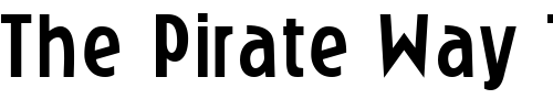 Font : DG_RoslynGothic Custom Text : The Pirate Way Test your own text here Click to download or to view this font on a tshirt that can be custom printed in Bali