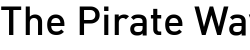Font : DIN-Medium Custom Text : The Pirate Way Test your own text here Click to download or to view this font on a tshirt that can be custom printed in Bali