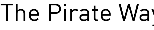 Font : DIN-Regular Custom Text : The Pirate Way Test your own text here Click to download or to view this font on a tshirt that can be custom printed in Bali
