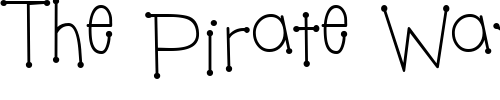 Font : DJ-Bumble Custom Text : The Pirate Way Test your own text here Click to download or to view this font on a tshirt that can be custom printed in Bali