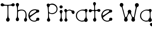 Font : DJ-Goo Custom Text : The Pirate Way Test your own text here Click to download or to view this font on a tshirt that can be custom printed in Bali
