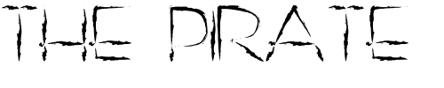 Font : DO-NOT-EXIST Custom Text : The Pirate Way Test your own text here Click to download or to view this font on a tshirt that can be custom printed in Bali