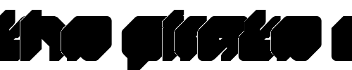 Font : DS-Mufdi3DL Custom Text : The Pirate Way Test your own text here Click to download or to view this font on a tshirt that can be custom printed in Bali