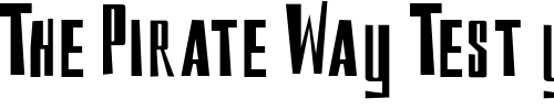 Font : DS-Reckoning-Cyr Custom Text : The Pirate Way Test your own text here Click to download or to view this font on a tshirt that can be custom printed in Bali