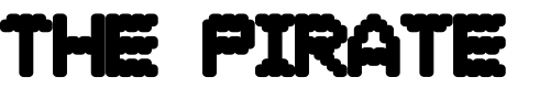Font : DS-Ticket65 Custom Text : The Pirate Way Test your own text here Click to download or to view this font on a tshirt that can be custom printed in Bali
