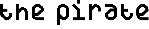 Font : DS-Yakuti65 Custom Text : The Pirate Way Test your own text here Click to download or to view this font on a tshirt that can be custom printed in Bali