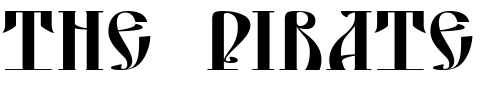 Font : DS-YermakD Custom Text : The Pirate Way Test your own text here Click to download or to view this font on a tshirt that can be custom printed in Bali