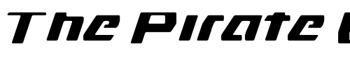 Font : DS-man Custom Text : The Pirate Way Test your own text here Click to download or to view this font on a tshirt that can be custom printed in Bali