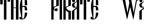 Font : DSCyrillic Custom Text : The Pirate Way Test your own text here Click to download or to view this font on a tshirt that can be custom printed in Bali