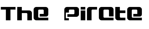 Font : DS_Cosmo-Semi-expanded-SemiBold Custom Text : The Pirate Way Test your own text here Click to download or to view this font on a tshirt that can be custom printed in Bali