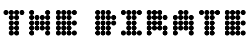 Font : DT-104 Custom Text : The Pirate Way Test your own text here Click to download or to view this font on a tshirt that can be custom printed in Bali