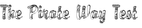 Font : DTC-Brody-M24 Custom Text : The Pirate Way Test your own text here Click to download or to view this font on a tshirt that can be custom printed in Bali