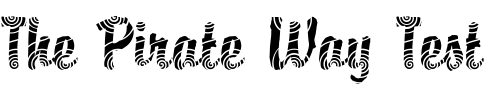 Font : DTC-Brody-M26 Custom Text : The Pirate Way Test your own text here Click to download or to view this font on a tshirt that can be custom printed in Bali