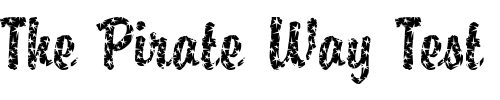 Font : DTC-Brody-M31 Custom Text : The Pirate Way Test your own text here Click to download or to view this font on a tshirt that can be custom printed in Bali