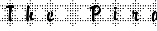 Font : DTC-Brody-M47 Custom Text : The Pirate Way Test your own text here Click to download or to view this font on a tshirt that can be custom printed in Bali