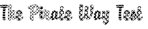 Font : DTCBrodyM11 Custom Text : The Pirate Way Test your own text here Click to download or to view this font on a tshirt that can be custom printed in Bali
