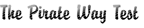 Font : DTCBrodyM20 Custom Text : The Pirate Way Test your own text here Click to download or to view this font on a tshirt that can be custom printed in Bali