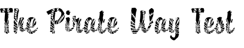 Font : DTCBrodyM35 Custom Text : The Pirate Way Test your own text here Click to download or to view this font on a tshirt that can be custom printed in Bali