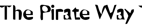 Font : DTCDirtyM23 Custom Text : The Pirate Way Test your own text here Click to download or to view this font on a tshirt that can be custom printed in Bali