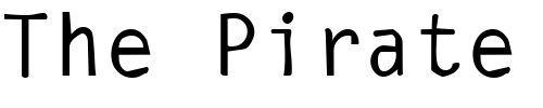 Font : DTCDirtyM30 Custom Text : The Pirate Way Test your own text here Click to download or to view this font on a tshirt that can be custom printed in Bali