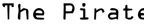 Font : DTCDirtyM36 Custom Text : The Pirate Way Test your own text here Click to download or to view this font on a tshirt that can be custom printed in Bali