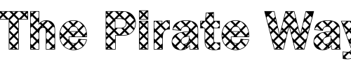 Font : DTCFranklinGotM10 Custom Text : The Pirate Way Test your own text here Click to download or to view this font on a tshirt that can be custom printed in Bali