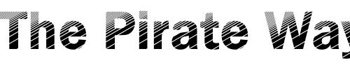 Font : DTCFranklinGotM20 Custom Text : The Pirate Way Test your own text here Click to download or to view this font on a tshirt that can be custom printed in Bali
