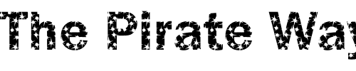 Font : DTCFranklinGotM34 Custom Text : The Pirate Way Test your own text here Click to download or to view this font on a tshirt that can be custom printed in Bali