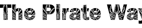 Font : DTCFranklinGotM35 Custom Text : The Pirate Way Test your own text here Click to download or to view this font on a tshirt that can be custom printed in Bali