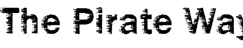 Font : DTCFunkyM02 Custom Text : The Pirate Way Test your own text here Click to download or to view this font on a tshirt that can be custom printed in Bali