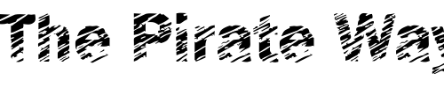 Font : DTCFunkyM03 Custom Text : The Pirate Way Test your own text here Click to download or to view this font on a tshirt that can be custom printed in Bali