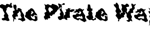 Font : DTCFunkyM42 Custom Text : The Pirate Way Test your own text here Click to download or to view this font on a tshirt that can be custom printed in Bali
