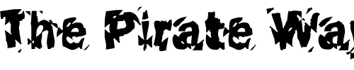 Font : DTCFunkyM45 Custom Text : The Pirate Way Test your own text here Click to download or to view this font on a tshirt that can be custom printed in Bali