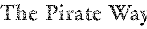 Font : DTCGaramondM30 Custom Text : The Pirate Way Test your own text here Click to download or to view this font on a tshirt that can be custom printed in Bali