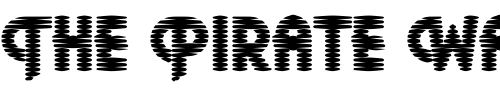 Font : DTCPlazaM38 Custom Text : The Pirate Way Test your own text here Click to download or to view this font on a tshirt that can be custom printed in Bali