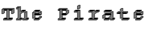Font : DTCRoughM24 Custom Text : The Pirate Way Test your own text here Click to download or to view this font on a tshirt that can be custom printed in Bali