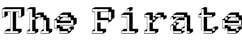 Font : DTCRoughM26 Custom Text : The Pirate Way Test your own text here Click to download or to view this font on a tshirt that can be custom printed in Bali