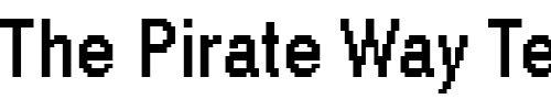 Font : DTCRoughM42 Custom Text : The Pirate Way Test your own text here Click to download or to view this font on a tshirt that can be custom printed in Bali